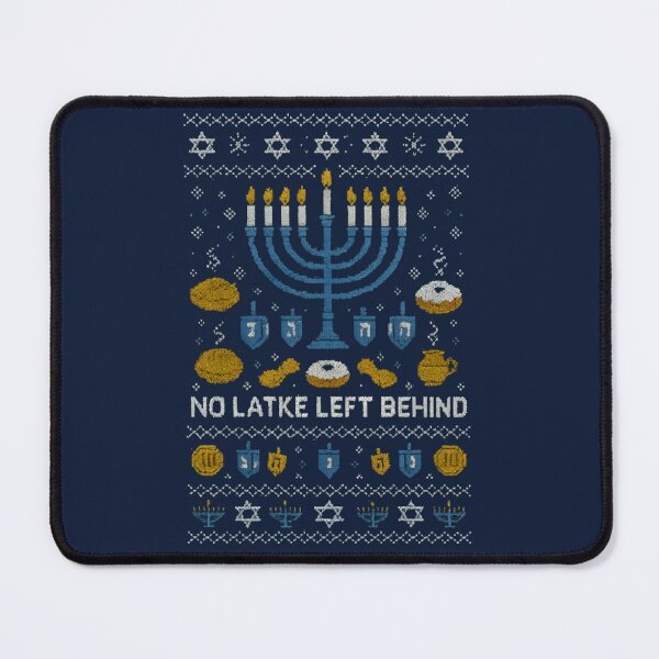 Item preview, No Latke Left Behind – Funny ugly Hanukkah Sweater designed and sold by shmupod.