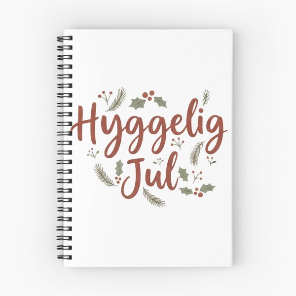 Item preview, Hyggelig Jul - Cozy Christmas Scandinavian Typography - Cottagecore Holiday Design designed and sold by kinany00.
