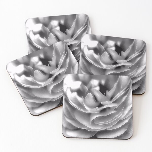 Item preview, BW Macro Hybrid Buttercup – Minimalist Botanical Fine Art designed and sold by SL Timeless Moments .