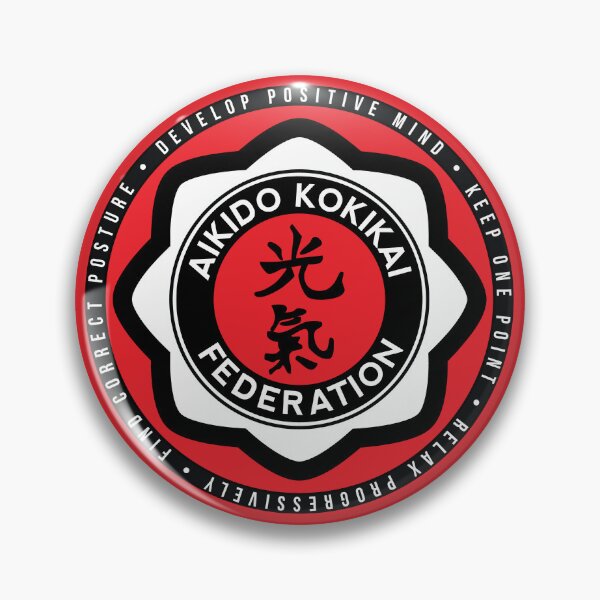 Item preview, Kokikai Aikido Federation Logo Patch designed and sold by QuietStormDojo.