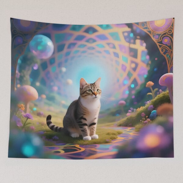 Item preview, A cat in a strange place.  designed and sold by Nomad-Maynard.