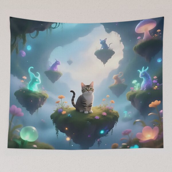 Item preview, A cat in a strange place.  designed and sold by Nomad-Maynard.
