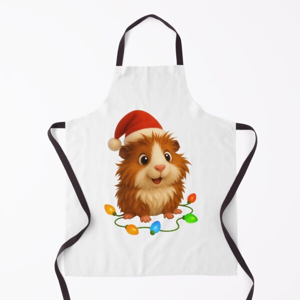 Item preview, Christmas Abyssinian Guinea Pig designed and sold by Sillytoe.
