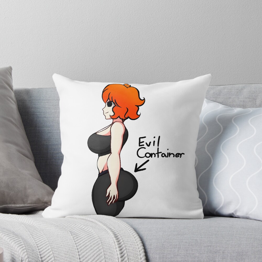 Item preview, Throw Pillow designed and sold by WickDraws.