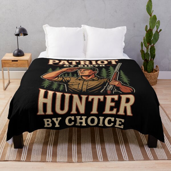 Item preview, Patriot By Birth Hunter By Choice Independence designed and sold by LuminOrb.