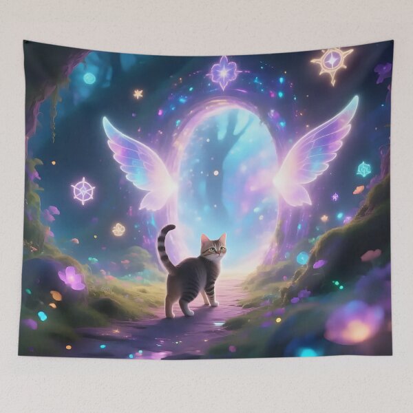 Item preview, A cat in a strange place.  designed and sold by Nomad-Maynard.