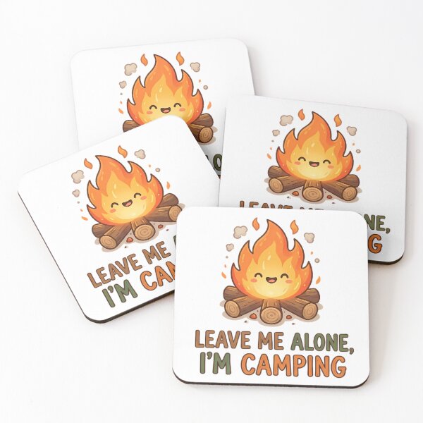 Item preview, Leave Me Alone I'm Camping - Cute Funny Campfire designed and sold by TobaGallery868.