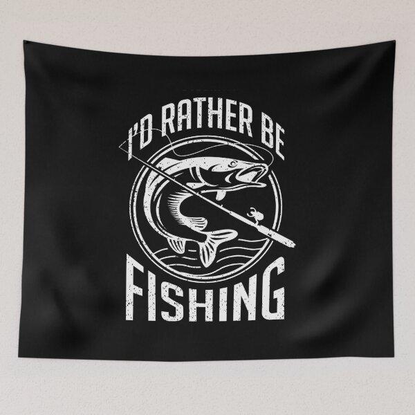Item preview, I'd Rather Be Fishing - Fisherman Sport fishing gift designed and sold by Dodymax.