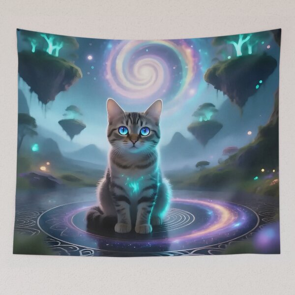 Item preview, A cat in a strange place.  designed and sold by Nomad-Maynard.