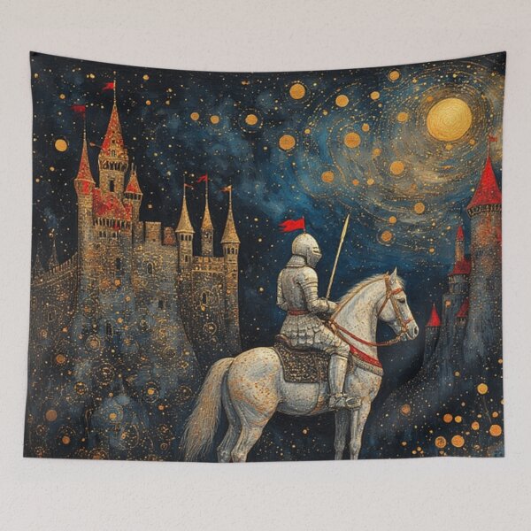 Item preview, Medieval Knight Art designed and sold by TheDarkWardrobe.