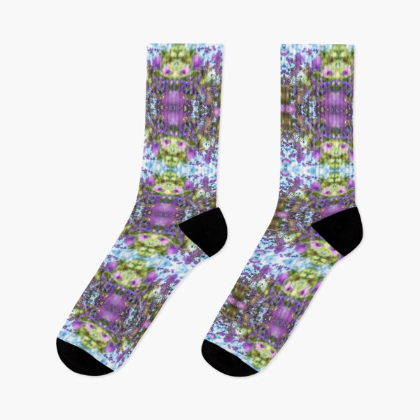 Item preview, Blurred Flowers Photo Pattern designed and sold by vallisrowe.