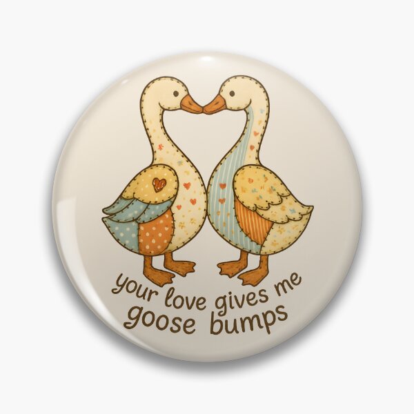 Item preview, Your Love Gives Me Goose Bumps – Patchwork Geese designed and sold by shmupod.