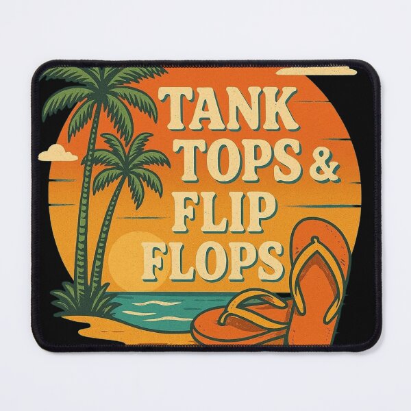 Item preview, Tank Tops & Flip Flops - No. 1 - 9216x9216 designed and sold by darky72.