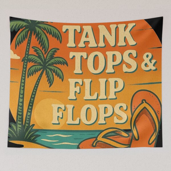 Item preview, Tank Tops & Flip Flops - No. 1 - 9216x9216 designed and sold by darky72.