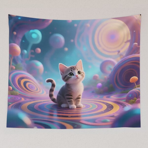 Item preview, A cat in a strange place.  designed and sold by Nomad-Maynard.