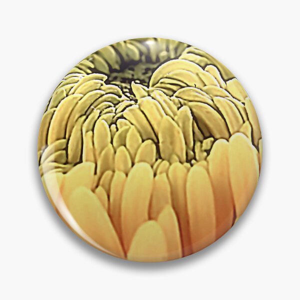 Item preview, Macro Yellow Pompon Chrysanthemum – Radiant Botanical Fine Art designed and sold by SL Timeless Moments .
