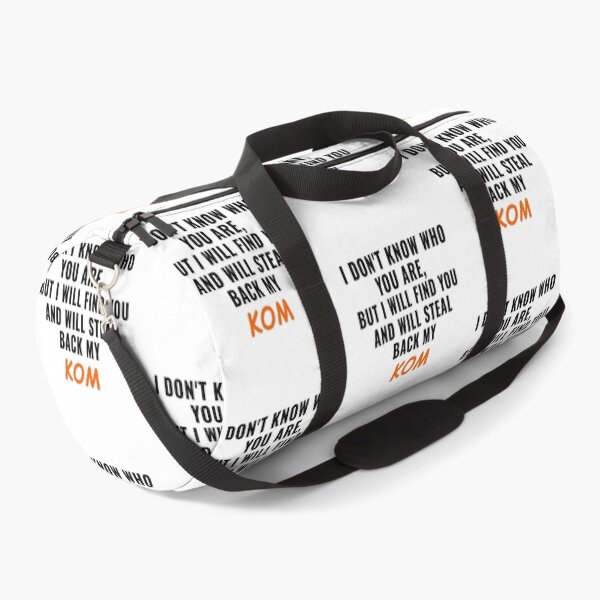 Item preview, I Will Steal Back My KOM | Funny Strava Cycling & Running Quote | KOM Hunter Gift for Cyclists & Runners designed and sold by BMLprint ⭐⭐⭐⭐⭐.