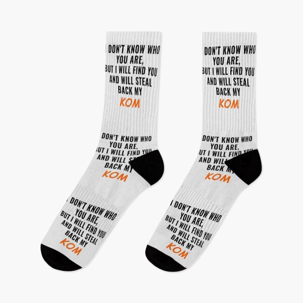 Item preview, I Will Steal Back My KOM | Funny Strava Cycling & Running Quote | KOM Hunter Gift for Cyclists & Runners designed and sold by BMLprint ⭐⭐⭐⭐⭐.