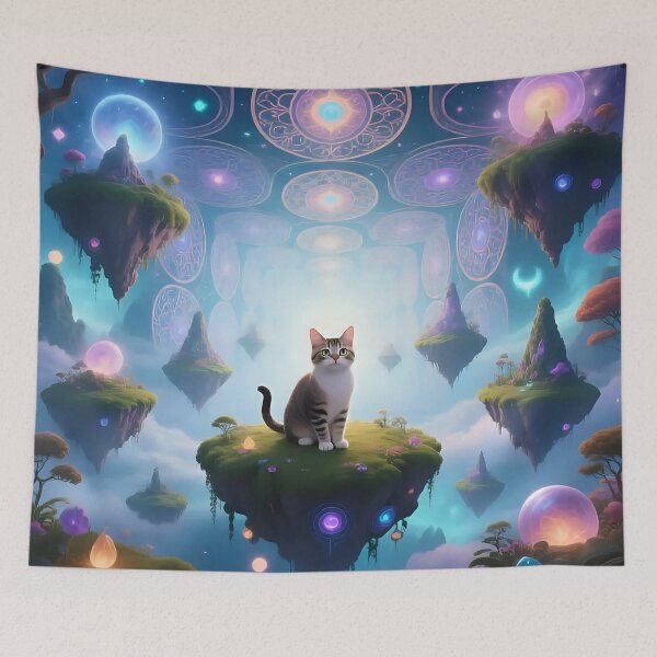 Item preview, A cat in a strange place.  designed and sold by Nomad-Maynard.