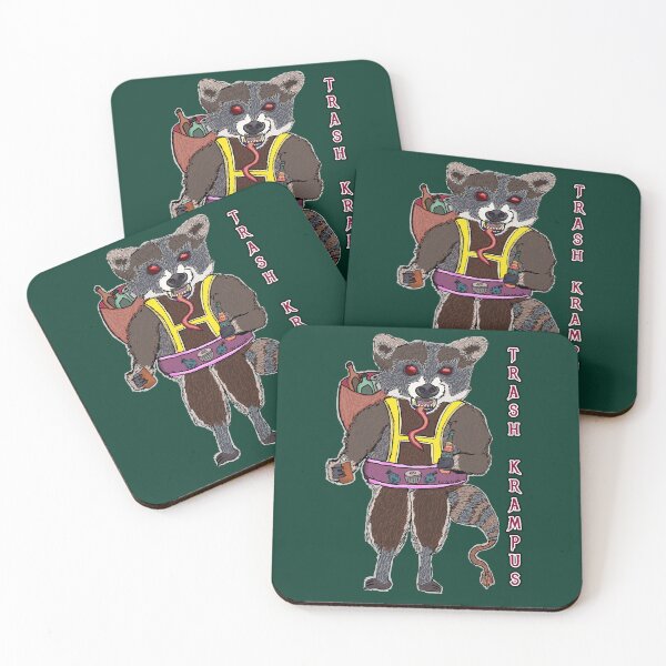 Item preview, Racoon makes the best trash krampus designed and sold by reallypathetic.