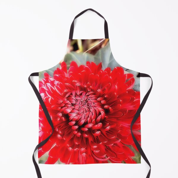 Item preview, Macro Red Pompon Chrysanthemum – Bold Botanical Fine Art designed and sold by SL Timeless Moments .
