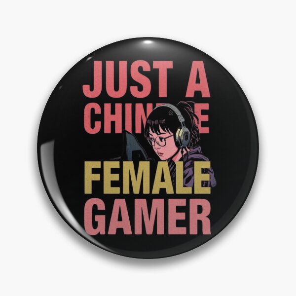 Item preview, Just a Chilling Female Gamer designed and sold by RED-MOUSE.