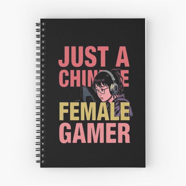Item preview, Just a Chilling Female Gamer designed and sold by RED-MOUSE.