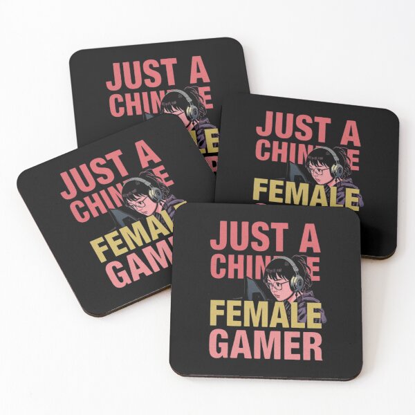Item preview, Just a Chilling Female Gamer designed and sold by RED-MOUSE.