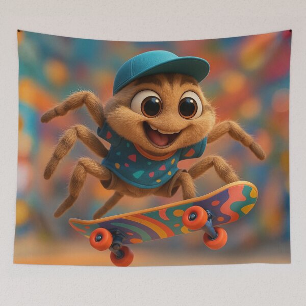 Item preview, Skater Huntsman Spider designed and sold by Sillytoe.