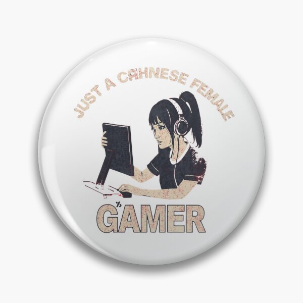 Item preview, Just a Chinese Female Gamer designed and sold by RED-MOUSE.