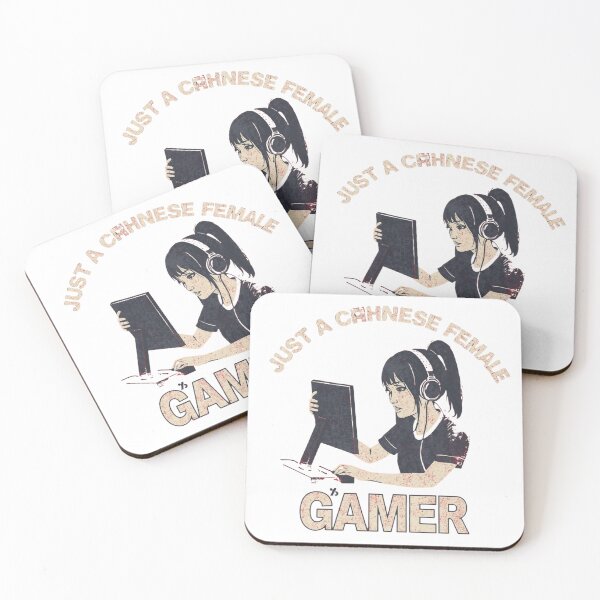 Item preview, Just a Chinese Female Gamer designed and sold by RED-MOUSE.