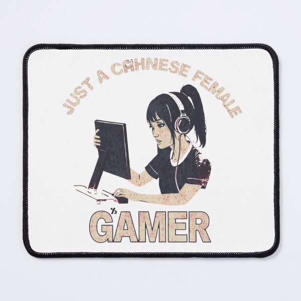 Item preview, Just a Chinese Female Gamer designed and sold by RED-MOUSE.