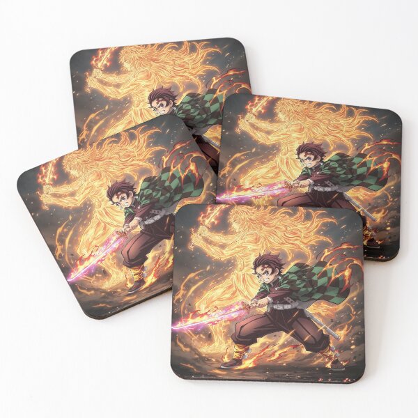 Item preview, Tanjiro And Yoriichi, Demon Slayer, Kimetsu No Yaiba designed and sold by Innova_Creations.
