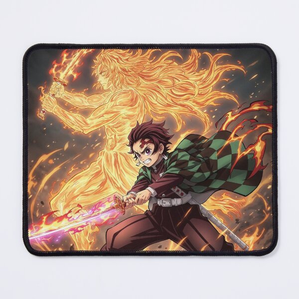 Item preview, Tanjiro And Yoriichi, Demon Slayer, Kimetsu No Yaiba designed and sold by Innova_Creations.