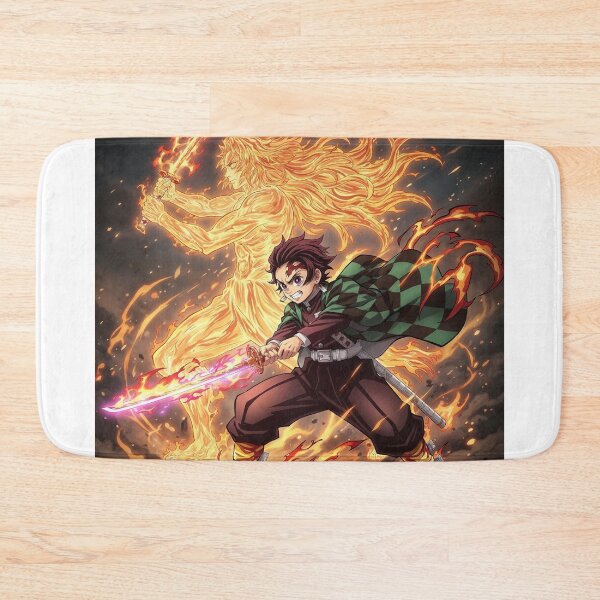Item preview, Tanjiro And Yoriichi, Demon Slayer, Kimetsu No Yaiba designed and sold by Innova_Creations.