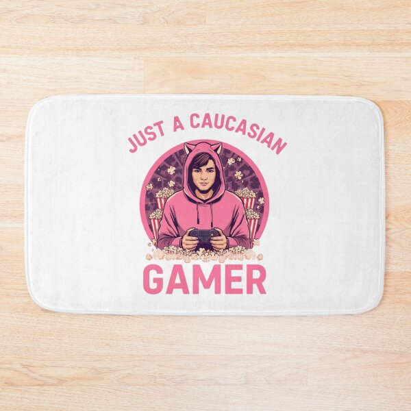 Item preview, Just a Caucasian Gamer designed and sold by RED-MOUSE.