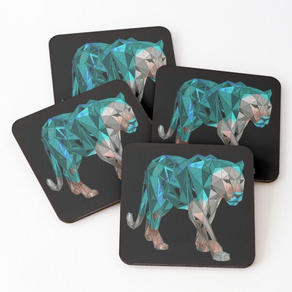 Item preview, Geometric Panther designed and sold by mezzilicious.