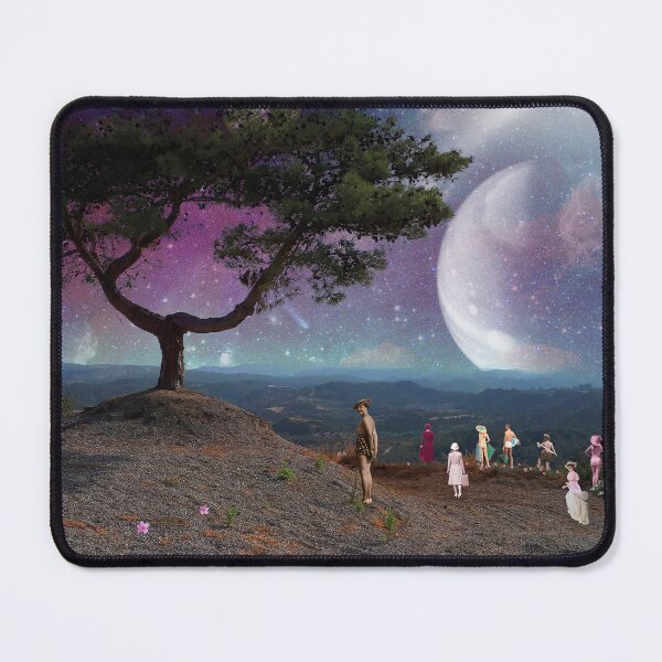 Item preview, The eclectic gang hang out, in retro space collage designed and sold by helengarvey.
