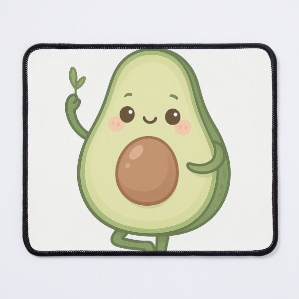 Item preview, Cute Avocado Doing Yoga Tree Pose Avo-Cardio Fitness designed and sold by Bmd4Fitness.