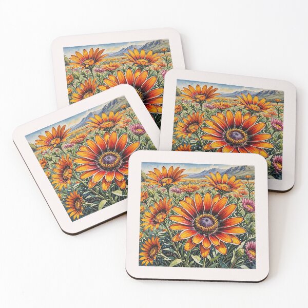 Item preview, Gazania flower in full bloom#1 designed and sold by Helios Be. Lavsh.