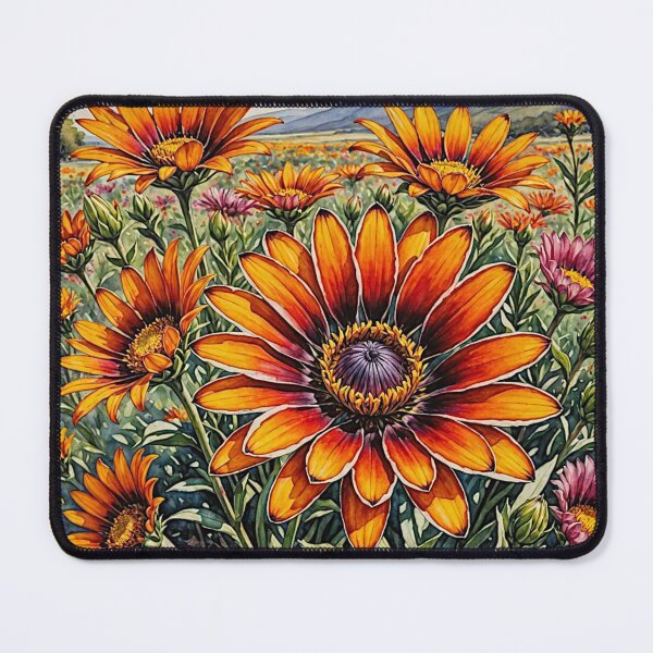 Item preview, Gazania flower in full bloom#1 designed and sold by Helios Be. Lavsh.