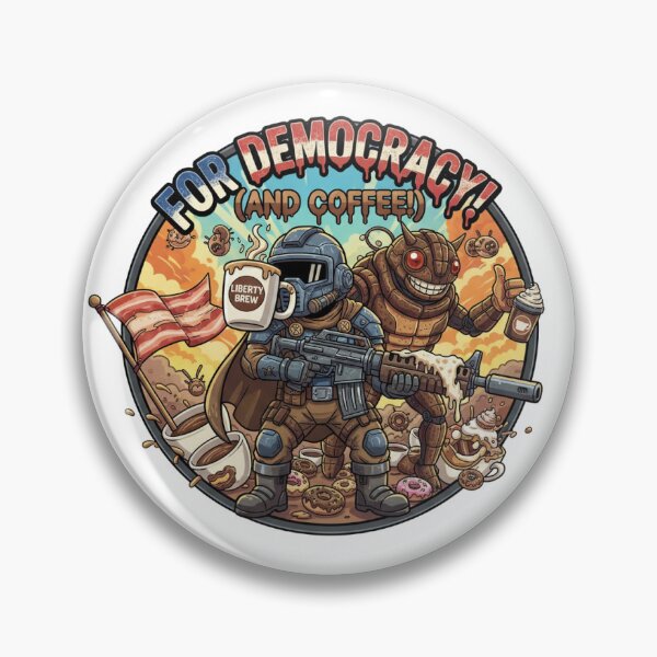 Item preview, For Democracy! (and Coffee) designed and sold by evil-waffle.