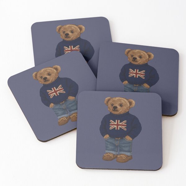 Item preview, Cute Preppy English Teddy Bear designed and sold by BUABUABUA.
