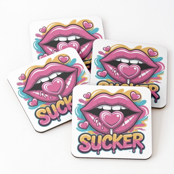Item preview, Sucker Lips Pop Art T-Shirt – Bold Neon Lollipop Design for Festival Lovers & Trendy Gift Buyers designed and sold by GemBob Creations.