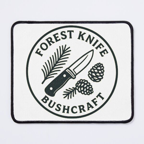 Item preview, Forest Knife Bushcraft Emblem designed and sold by Tactical Override.