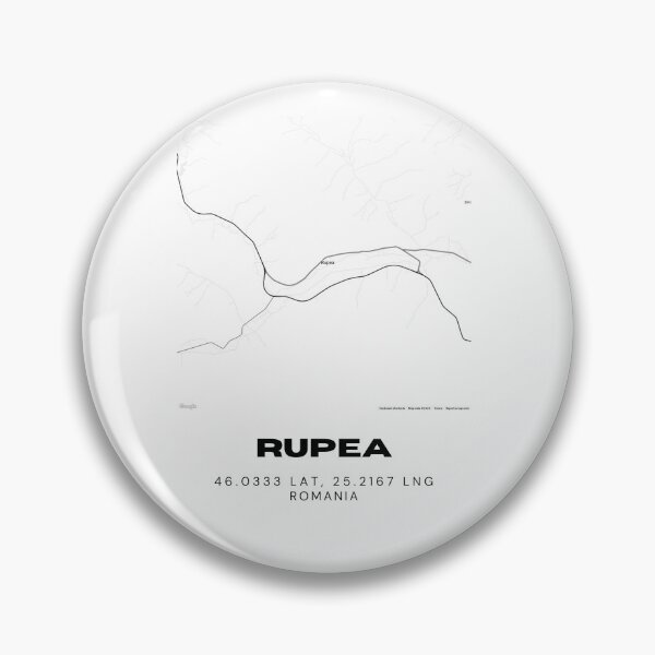 Item preview, Rupea Romania Minimalist Fortress Town Map designed and sold by RM-Journey.