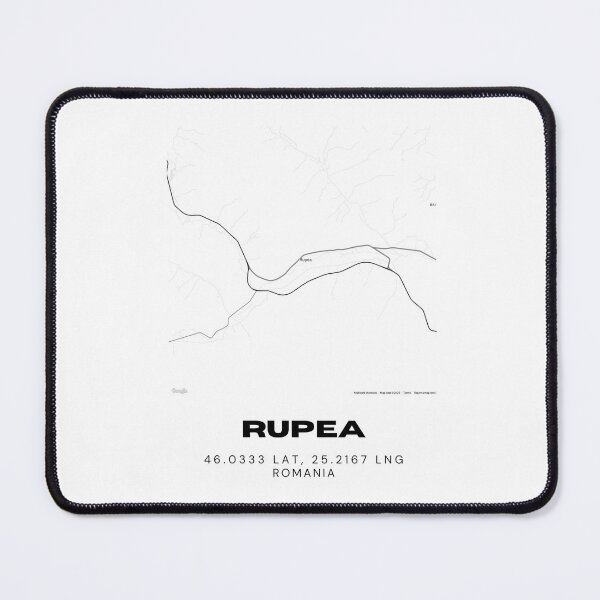 Item preview, Rupea Romania Minimalist Fortress Town Map designed and sold by RM-Journey.