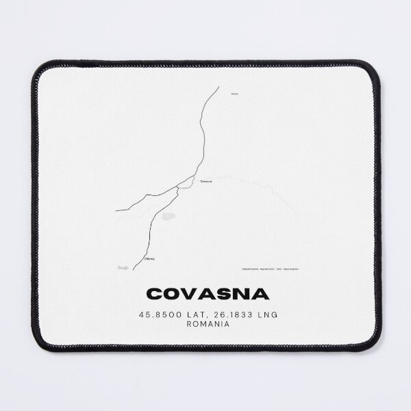 Item preview, Covasna Romania Minimalist City Map Art designed and sold by RM-Journey.