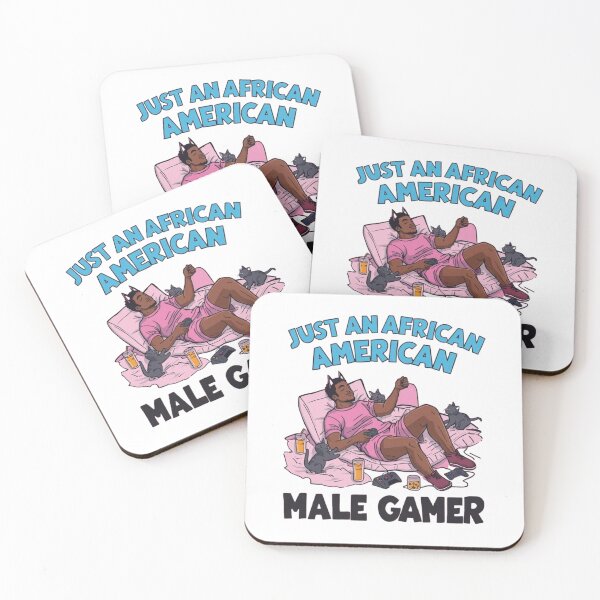Item preview, Just an African American Male Gamer designed and sold by RED-MOUSE.