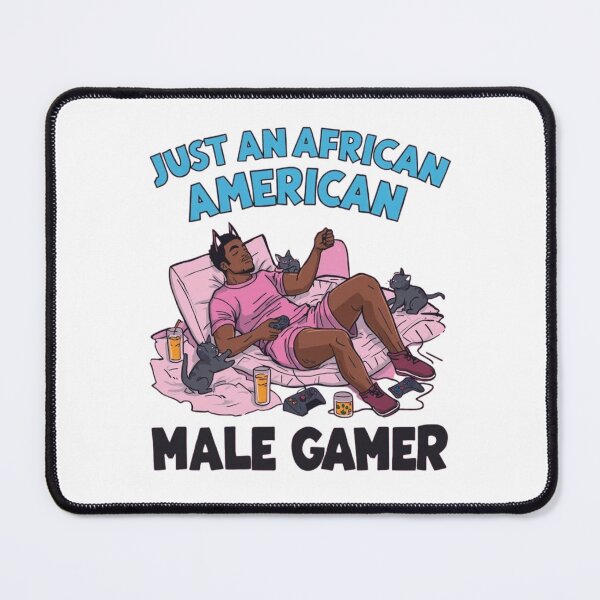 Item preview, Just an African American Male Gamer designed and sold by RED-MOUSE.